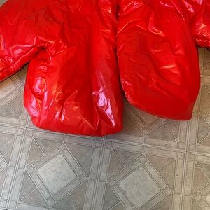 Yeezy Red Puffer Jacket